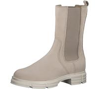 s.Oliver Stiefelette Nubukleder/Textil Beige