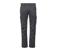 Cargohose S.OLIVER, Damen, Gr. XL, N-Gr, anthrazit, Web, Obermaterial: 97% Baumwolle, 3% Elasthan, unifarben, bootcut fit lang, Hosen Cargohose, mit Stretch (42891566-XL)
