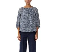 Chiffon-Bluse im Relaxed Fit mit Raglanärmeln 36 creme|mehrfarbig 2173405.07A2.36