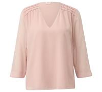 s.Oliver Chiffon-Bluse mit Smokdetails