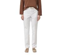 Chino mit geflochtenem Gürtel 46/REG weiß 2181638.0100.46_REG
