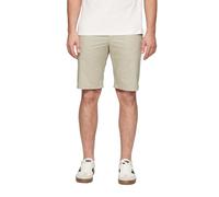 s.Oliver Chino-Shorts aus Baumwollstretch in melierter Optik