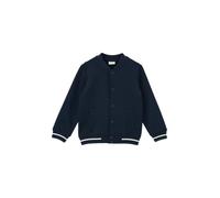 s.Oliver Collegejacke Scuba-Sweat mit Druckknopfleiste Blau Größe 92/98