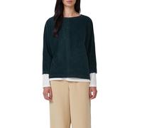 s.Oliver Cord-Shirt mit Teilungsnaht und Fledermausärmeln