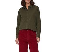 s.Oliver RED LABEL Regular Fit Cord Bluse aus reiner Baumwolle in Khaki, Größe 42