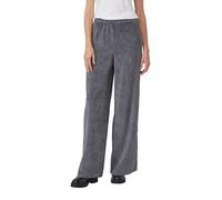 Cordhose mit Elastikbund und Wide Leg 46 grau 2170263.9858.46