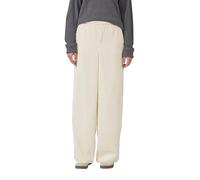 Cordhose mit Elastikbund und Wide Leg 46 beige 2170263.0805.46