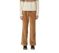 Cordhose mit Wide Leg und fixiertem Umschlag braun 2170186.8486.42_REG