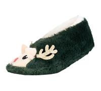 Socken S.OLIVER, Mädchen, Gr. 29-32, grün (botanical garden), Obermaterial: 100% Polyester, Socken Socken, Home-Sneaker-Socken, für Kinder, mit rutschfester Sohle (84683066-29) botanical garden