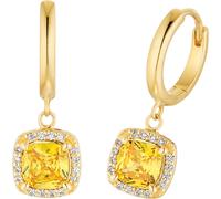 s.Oliver Creolen Damen gelb, ONE SIZE