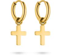 s.Oliver Creolen-Anhänger Edelstahl gold Damen