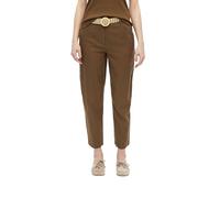 Cropped Chino mit Gürtel 40 braun 2179198.8918.40