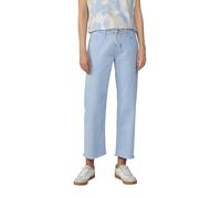 s.Oliver Cropped-Jeans Karolin/Mid Rise/Straight Fit/offener Saum