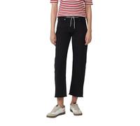 Cropped-Jeans Karolin / Regular Fit / Mid Rise / Straight Leg / offener Saum 48 schwarz 2163786.99Z8.48