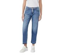 Cropped-Jeans Karolin / Regular Fit / Mid Rise / Straight Leg / offener Saum 38 blau 2165984.54Z6.38
