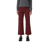 Cropped Jeans / Slim Fit / Mid Rise / Flared Leg / offener Saum 40 rot 2170632.39Z5.40