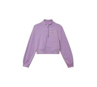 Cropped-Sweatshirt mit Stehkragen und Reißverschluss 146/152 lila 2170695.4670.146_152