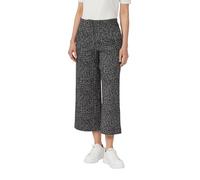 Culotte aus Jersey mit Fischgratmuster 38 schwarz 2171574.99P0.38