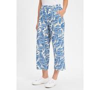 s.Oliver - Hose blau|creme - Gr. - 36