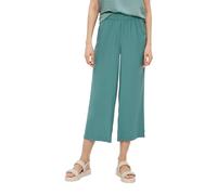 Culotte-Hose aus Viskose mit Wide Leg 42 Blau