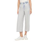 s.Oliver Culotte-Jeans Suri/High Rise/Wide Leg/geschlitzter Saum