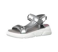 s.Oliver Da.-Sandalette silver für Damen, silber, Größe 40 EU
