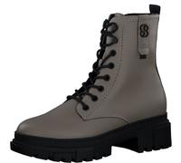 s.Oliver Damen Stiefeletten ohne Absatz zum Schnüren Vegan, Braun (Taupe), 40 EU