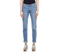 s.Oliver Damen 04.899.71.6065 Hose Lang, 54Z3, 34, 32 Slim Jeans, per Pack Blau (Middle Blue Denim 54Z3), No Aplica (Herstellergröße: 34/L32)