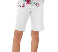 s.Oliver Damen 04.899.74.5085 Bermuda, per Pack Weiß (White 0100), W(Herstellergröße: 36)