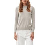s.Oliver Damen 120.11.899.17.170.2112210 Sweater, Grey Melange, 36 EU