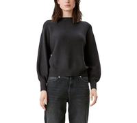Strickpullover aus Viskosemix 34 schwarz