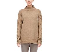 s.Oliver Damen 14.910.61.6414 Pullover, per Pack Braun (Sand Melange 83W0), 38 (Herstellergröße: 38)