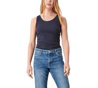 Basic Top aus Jersey S blau