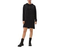 s.Oliver Damen 2122560 Sweatkleid mit Kapuze, 9999 schwarz, 40