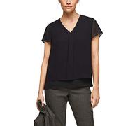 s.Oliver Damen 2124317 Bluse, 9999 schwarz, 38