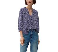 s.Oliver Damen 2132607 Bluse, 59B6 mehrfarbig|blau, 38