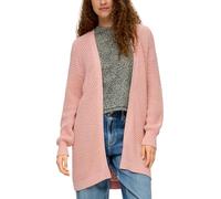 s.Oliver Damen 2138023 Lange Strickjacke mit Strickmuster, Rosa, XL