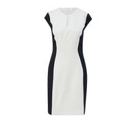 s.Oliver Damen 2140453 Kleid, 02D1 creme|schwarz, 46