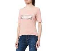 s.Oliver Damen 2144441 T-Shirt mit Frontprint, pink 42D3, 44