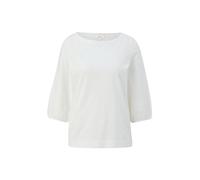 s.Oliver Damen 2145857 T-Shirt, 0210 Creme, 42