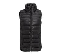 s.Oliver Damen 2147965 Steppweste mit Stehkragen, 9999 Schwarz, XS