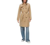 s.Oliver Damen 2149064 Trenchcoat, 8238 beige, 36
