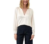 s.Oliver RED LABEL Oversized Blusentop mit Cacharel-Falte in Ecru, Größe 34