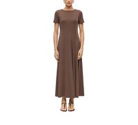 Maxikleid im Slim Fit mit Schlitz 46 braun 2178770.8840.46