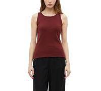 Geripptes Top im Slim Fit mit Stickerei 34 rot 2179332.3903.34