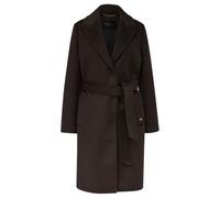 s.Oliver BLACK LABEL - Mantel mit Bindegürtel braun - Gr. - 44