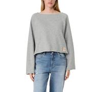 s.Oliver Damen 2188316 Sweatshirt mit Logo-Patch (1er Pack)
