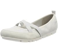 s.Oliver Damen 24616 Geschlossene Ballerinas, weiß (offwhite comb.), 37 EU