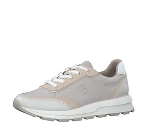 s.Oliver Damen 5-5-23616-30 Sneaker, Beige Comb 5 23616 30 410, 39 EU