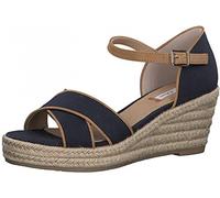 s.Oliver - Keilsandalette blau NAVY - Gr. - 38